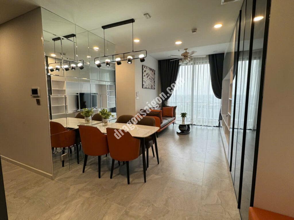 Lumiere Riverside  ルミエールリバーサイドアパートメント 2ベッド (旧２区）ホーチミン